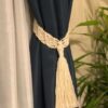 Macrame Curtain Tieback Set