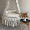 Macrame swing - Premium White