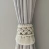 Handwoven Curtain Tieback Set