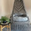 Macrame swing- Grey love