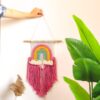 Macrame Wall Hanging- Rainbow crush